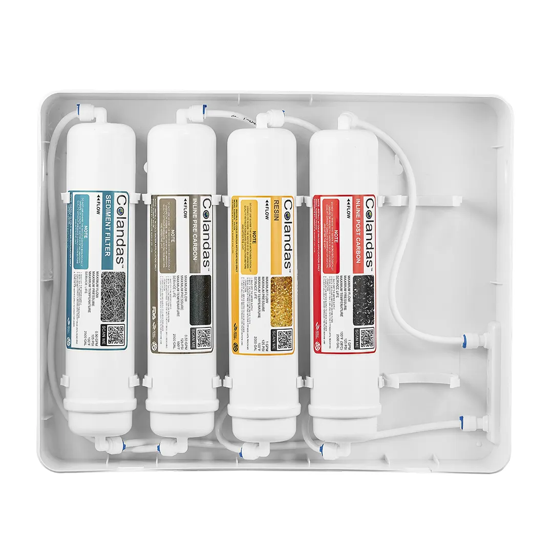 เครื่องกรองน้ำโคลันดาส แบบ 4 ขั้นตอน รุ่น UF BOX Resin Filter - Image 5