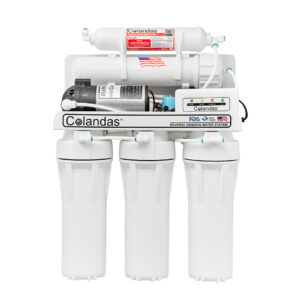 COLANDAS เครื่อง RO 150 GPD ขาว 3 ไส้ GAC