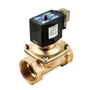 SOLINOIE 220V. (Jaco) แบบเกลียว 2 นิ้ว ทองเหลือง /SV220B2